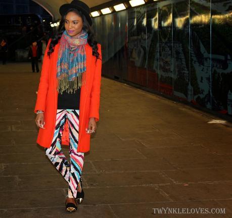 Today I'm Wearing: A Cold Splash Of Colour