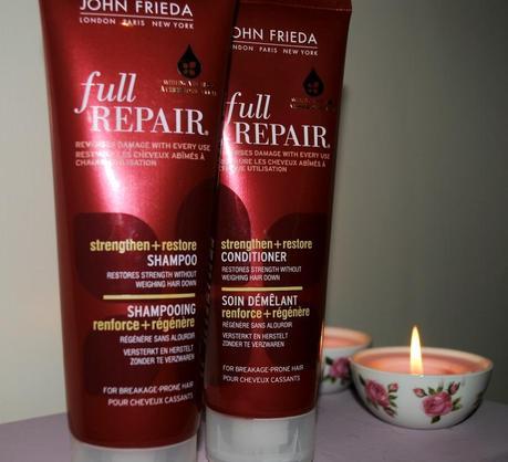 John Frieda Full Repair Shampoo and Conditioner