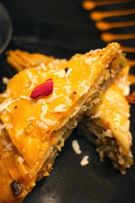 Coconut and Pistachio Baklava