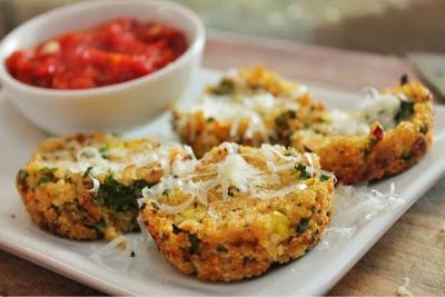 Quinoa Pizza Bites