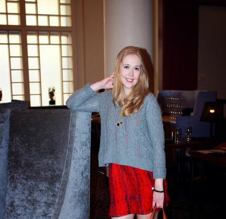 Cozy Sweater & Skirt at Avenue One