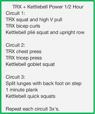 Recent Eats and Workouts