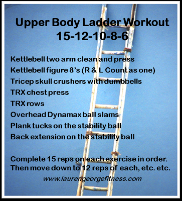 Upper Body Ladder Workout
