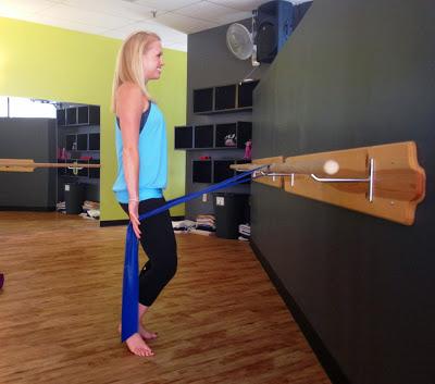 Barre Breakdown - First Position Plie With Band