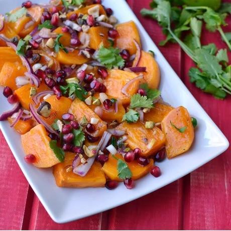 Persimmon and Nuts Salad