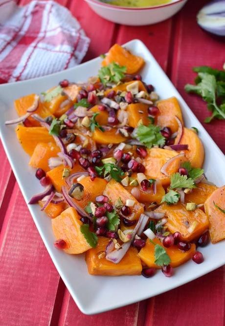 Persimmon and Nuts Salad