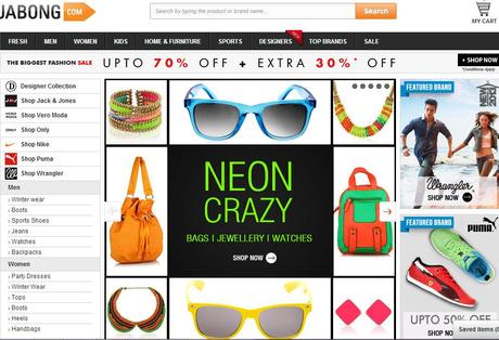 Shopping experience with Jabong.com