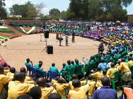 ampitheatre Ndere Cultural Center, Kampala.