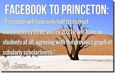 facebook to princeton retort