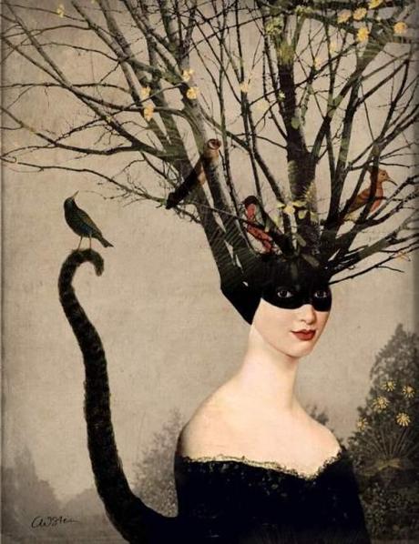 Catwoman by Catrin Welz-Stein via Redbubble