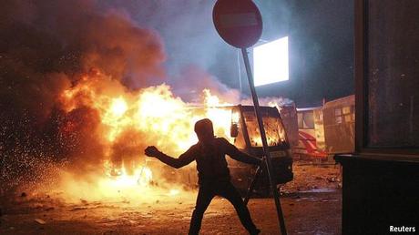 Protests in Ukraine: On the march in Kiev