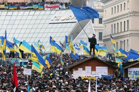 ukraine flags