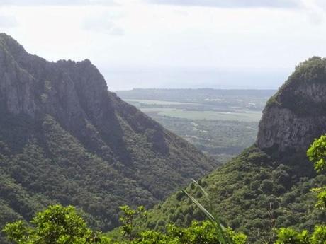 The View from Tamarin Falls, Mauritius