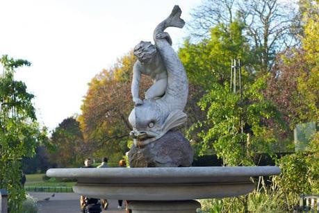 Boy with Dolphin Hyde Park London