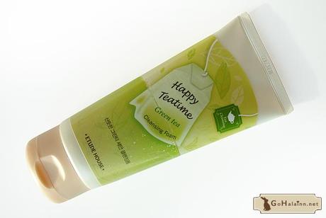 Etude House Happy Teatime Green Tea Cleansing Foam Review