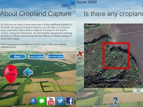 Cropland Capture game