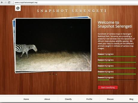 Snapshot Serengeti game