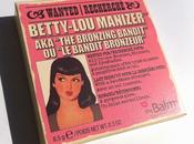 TheBalm Betty-Lou Manizer Bronzer Review, Swatch