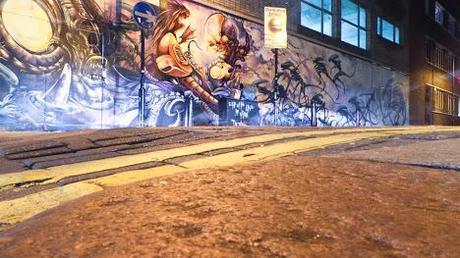 Aliens Wall in Shoreditch