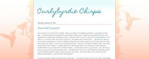 Indiana Blogs: Curly Byrdie Chirps