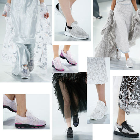 chanel couture spring 2014 show sneakers