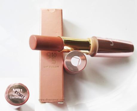 Lakme 9 to 5 Lip Color in Coffee Command: Review/Swatches/LOTD