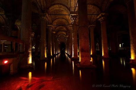 The Basilica Cistern in istanbul