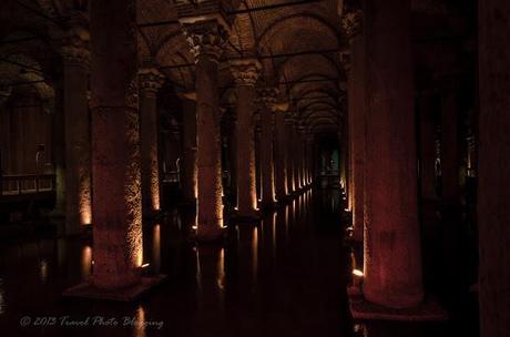 The Basilica Cistern in istanbul