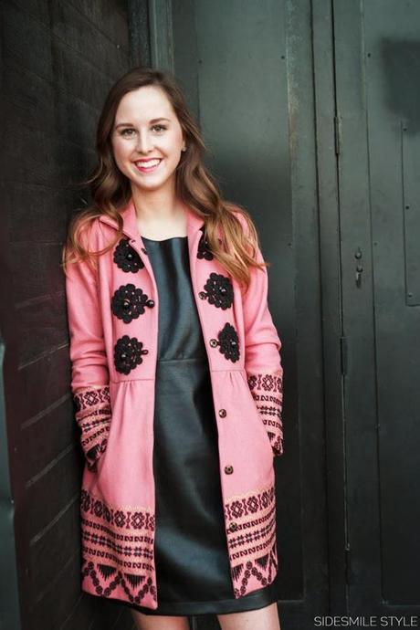 LBD + PINK COAT