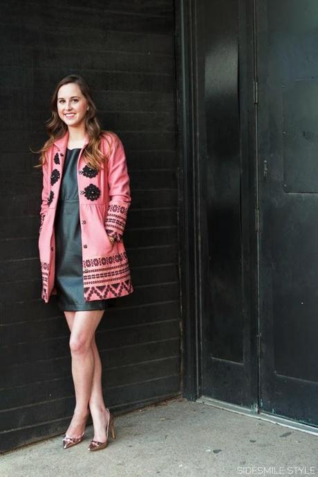 LBD + PINK COAT