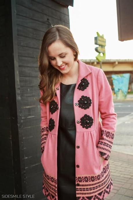 LBD + PINK COAT