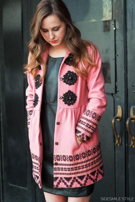 LBD + PINK COAT