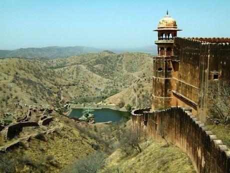 Rajasthan Jaipur Jaigarh Fort Perimeter Walls
