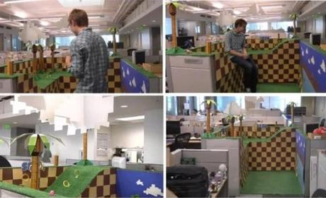 Sega's Sonic The Hedge Hogs Office Prank Makeover