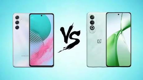 Samsung Galaxy M55 5G vs OnePlus Nord CE 4 5G Comparison