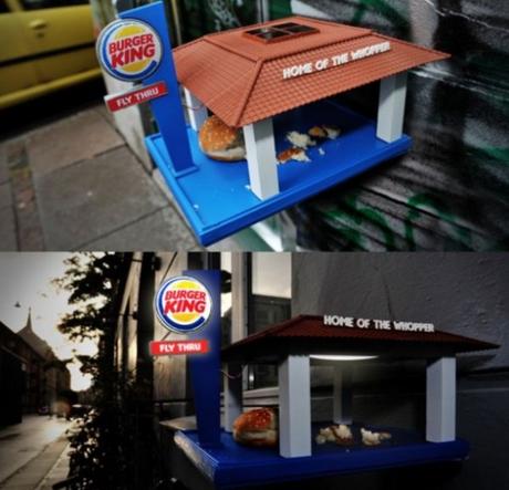 Burger King, Fast Food Bird Feeder