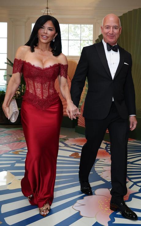 Was Lauren Sanchez’s dress too daring to wear in the White House or is this the new chic-sexy?