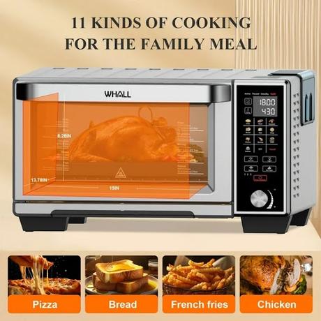 Image: 11-in-1 - 30QT Convection/Air Fryer/Steam/Toaster Oven