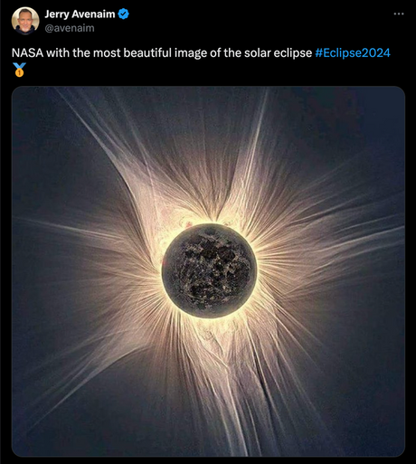 Viral image claims to show James Webb Space Telescope photo of Eclipse.  Here’s what we found