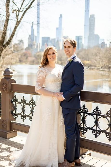 Analise and Jordan’s Intimate Wedding in the Ladies’ Pavilion in March