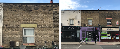 Boots and Shoes – a ghostsign in Trafalgar Road, Greenwich