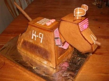 Gingerbread Doctor Who K9