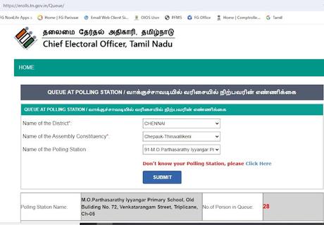 How many are standing to vote in your booth ???? How many are standing to vote in your booth ????