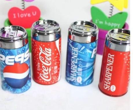 Cola, Pepsi Pencil Sharpeners