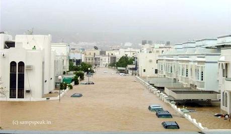 cyclone in Arab desert land !!