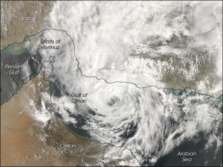 cyclone in Arab desert land !!