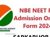 NEET Diploma Course Admission Form 2024