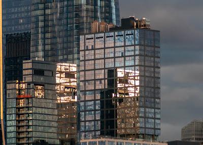 Three contrasting structures: Hoboken Manhattan Hoboken