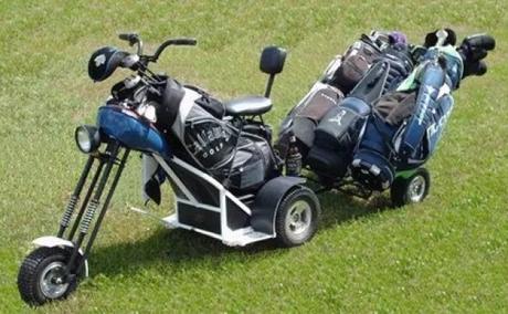 The Turf Chopper golf cart