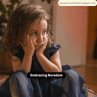 kids embracing boredom